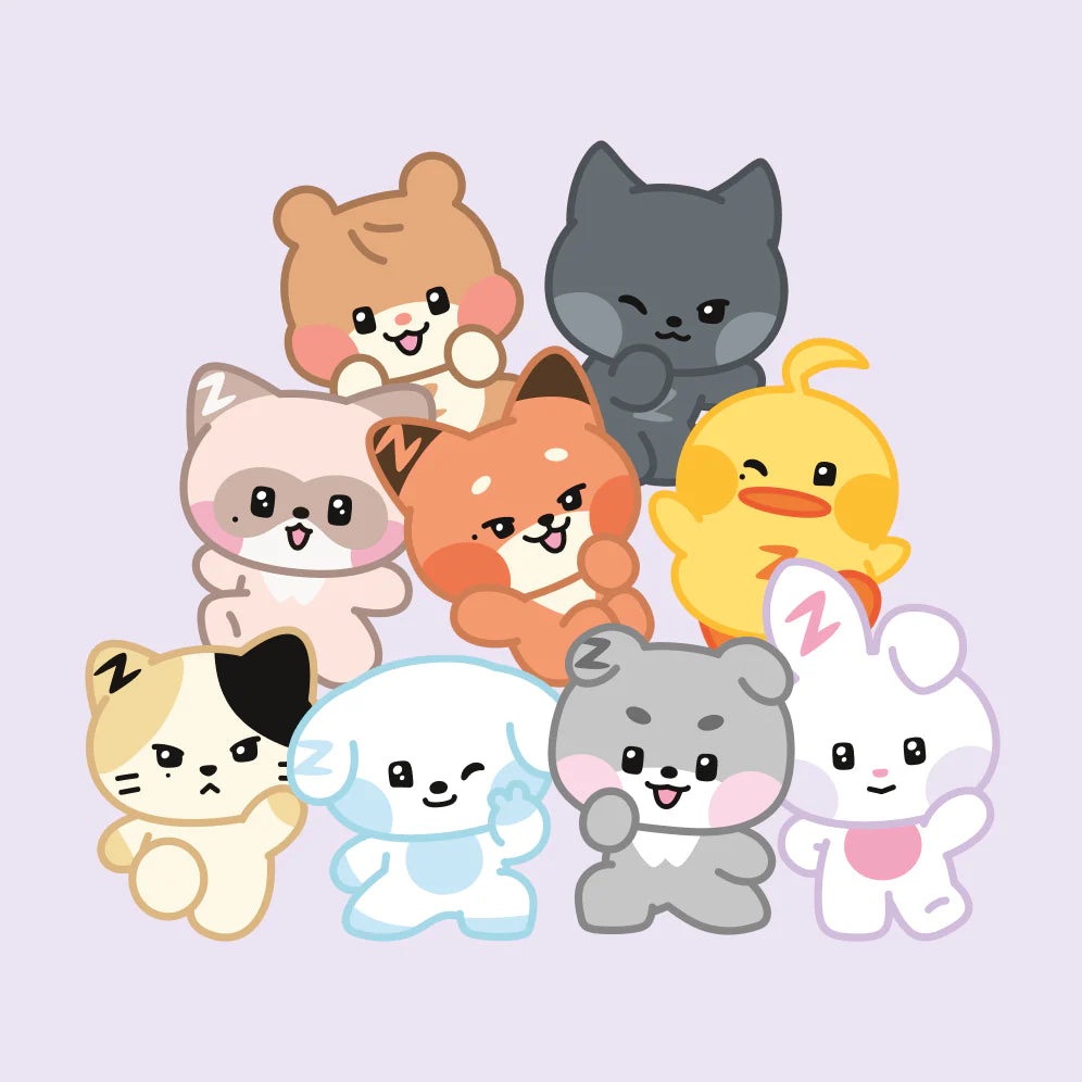 Zeroni Ricky Cat ZEROBASEONE zeroni FLAT CUSHION – Dear My Favorite