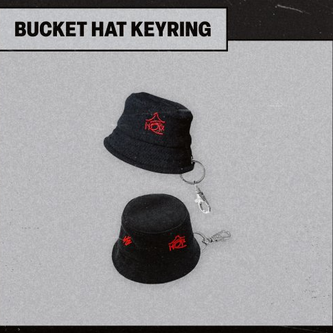 [PRE-ORDER EVENT] Stray Kids 合 (HOP) POP-UP STORE OFFICIAL MD BUCKET HAT KEYRING