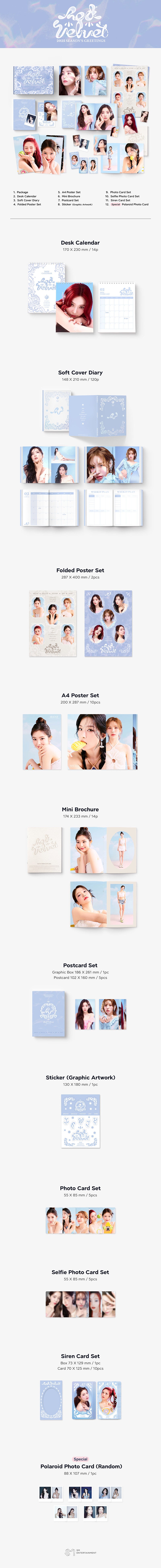 [PRE-ORDER BENEFIT] Red Velvet 2025 SEASON’S GREETINGS