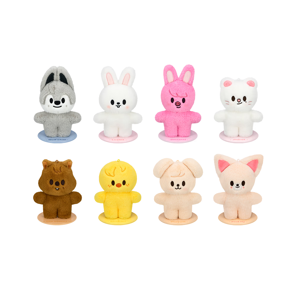 [FAST DELIVERY] Stray Kids SKZOO EVERYWHERE ALL AROUND THE WORLD in SEOUL POP-UP STORE OFFICIAL MD SKZOO PLUSH STANDING Ver.