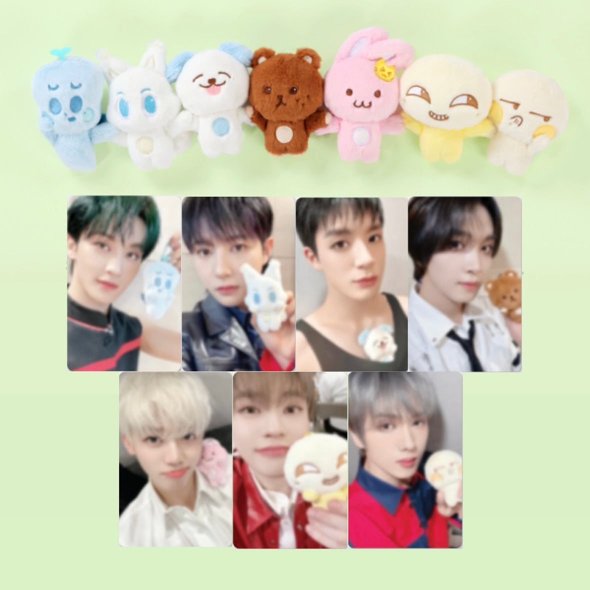 NCT DREAM MAGNET DOLL KEY RING SET