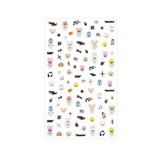 [PRE-ORDER EVENT] Stray Kids THIS & THAT POP-UP STORE OFFICIAL MD SKZOO MICRO STICKER