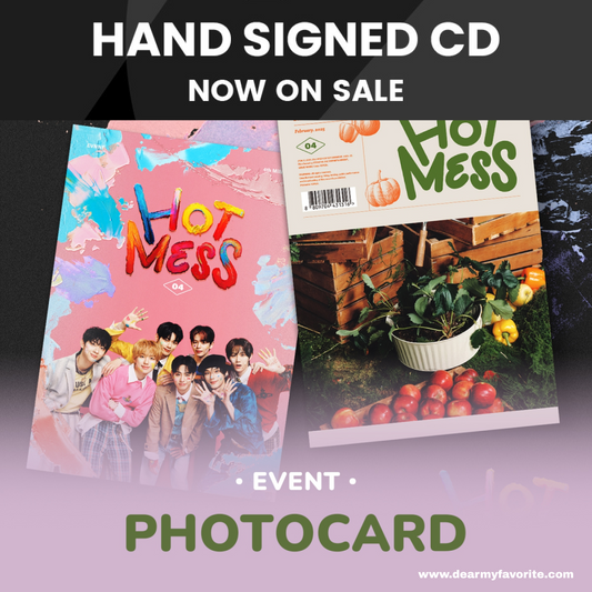 [PRE-ORDER] *SIGNED* EVNNE 4th Mini Album HOT MESS