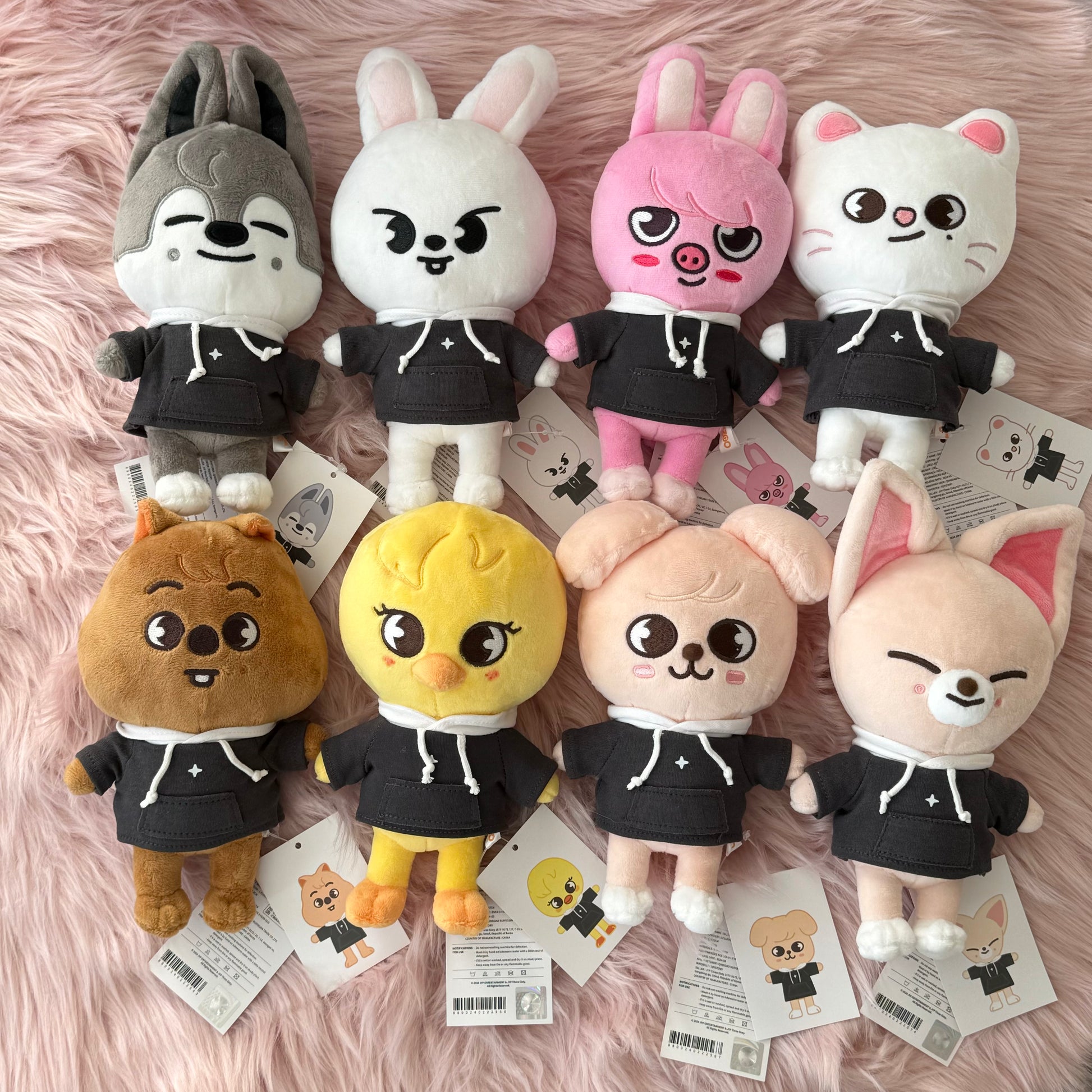 Stray KidsSKZOO PLUSH ORIGINAL Ver.全8種 Stray KidsSKZOO PLUSH ORIGINAL Ver.全8種