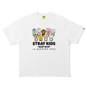 [PRE-ORDER] STRAY KIDS x A BATHING APE® BAPE OFFICIAL SKZOO FAMILY BABY MILO TEE