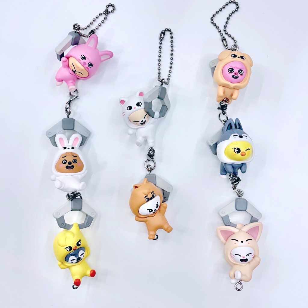 [PRE-ORDER] Stray Kids JAPAN OFFICIAL GASHAPON SKZOO Pinch and Connect Mascot