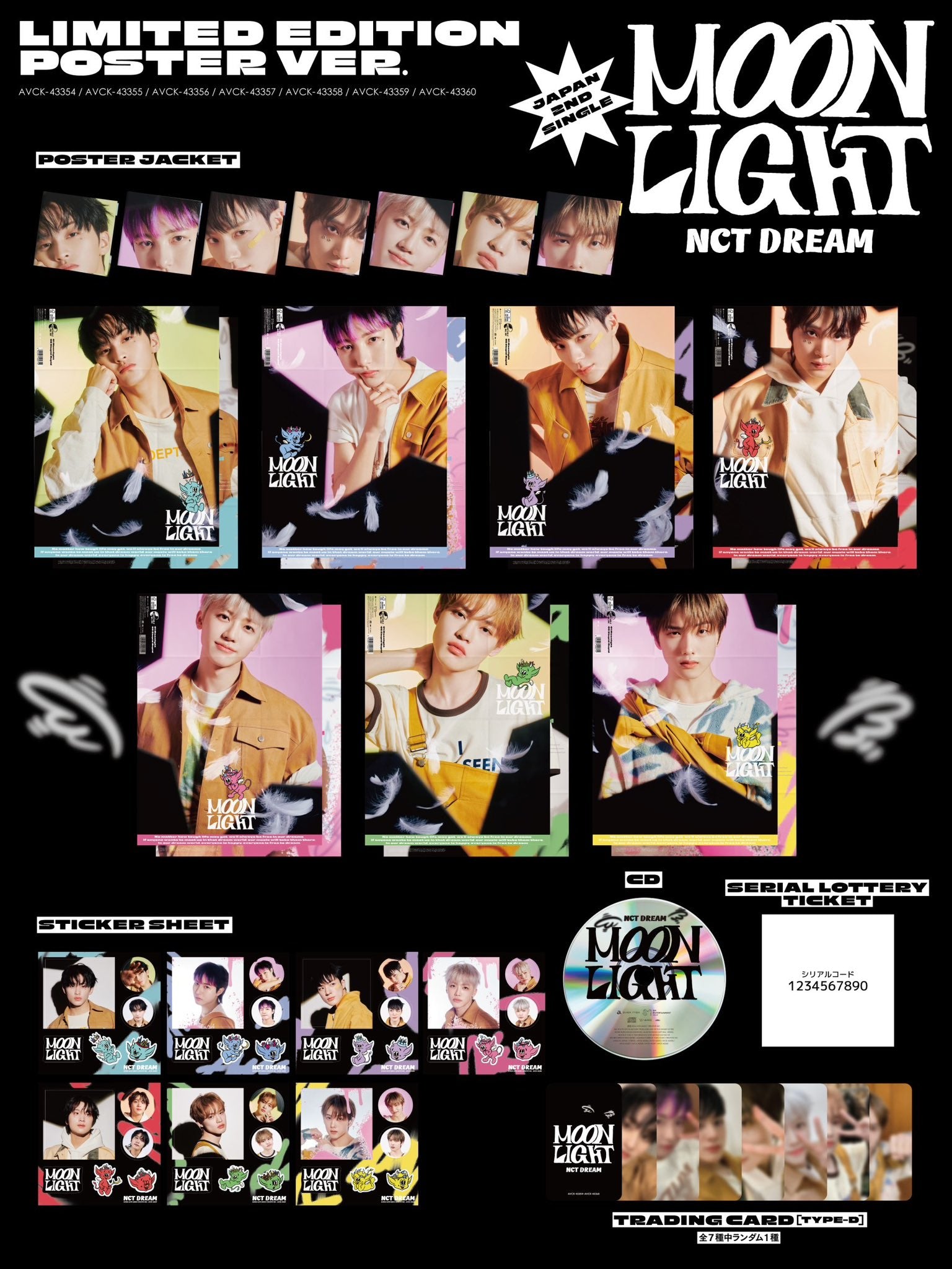 PRE-ORDER BENEFIT] NCT DREAM Japanese Album Moonlight (Limited