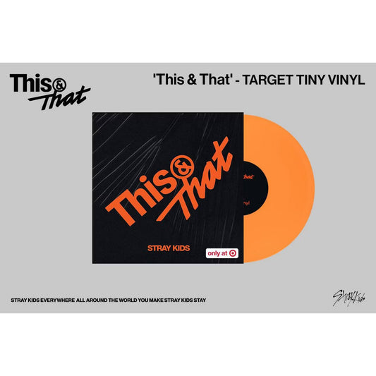 [PRE-ORDER] Stray Kids Mini Album THIS & THAT Tiny Vinyl Edition (Instrumental) (Target Exclusive, vinyl 4 inch)