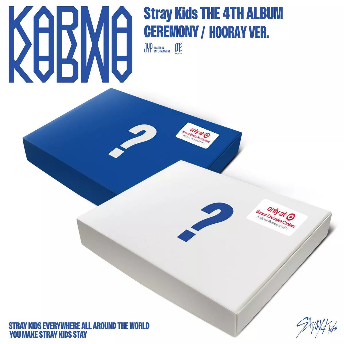 [PRE-ORDER] Stray Kids 4th Full Album KARMA (Target Exclusive)