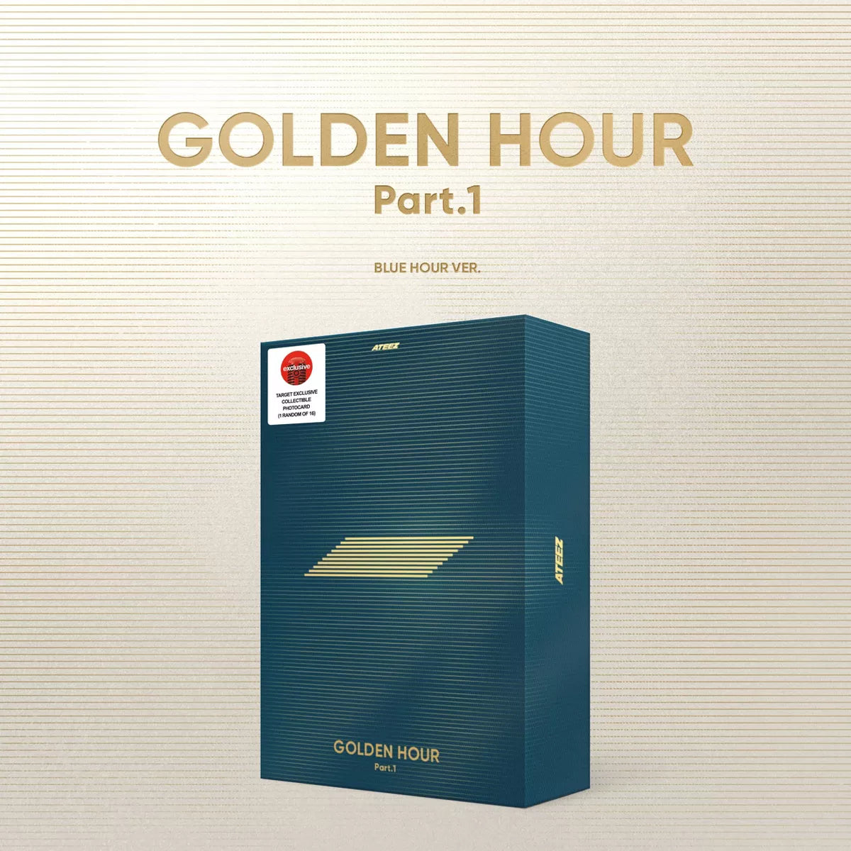 ATEEZ 10th Mini Album GOLDEN HOUR : Part.1 Target Exclusive ver.