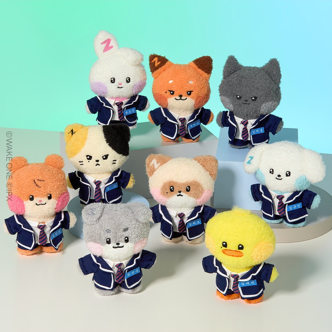 ZEROBASEONE zeroni ハオ　ぬいぐるみ着せ替え制服セット PHOTOCARD EVENT] ZEROBASEONE Official MD zeroni COSTUME PLUSH