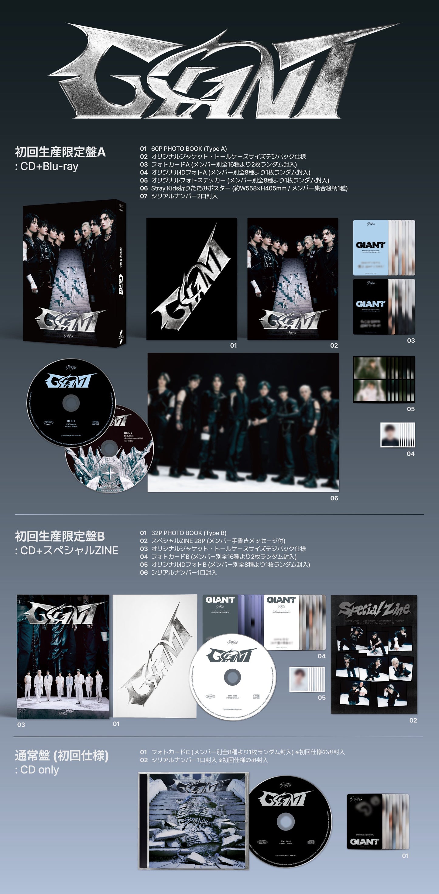 [PRE-ORDER] Stray Kids 2ND JAPAN ALBUM GIANT