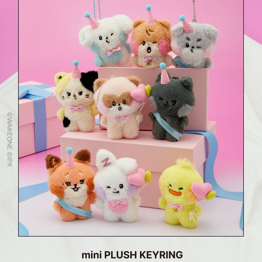 [PRE-ORDER] ZEROBASEONE zeroni HOME PARTY POP-UP OFFICIAL MD mini PLUSH KEYRING