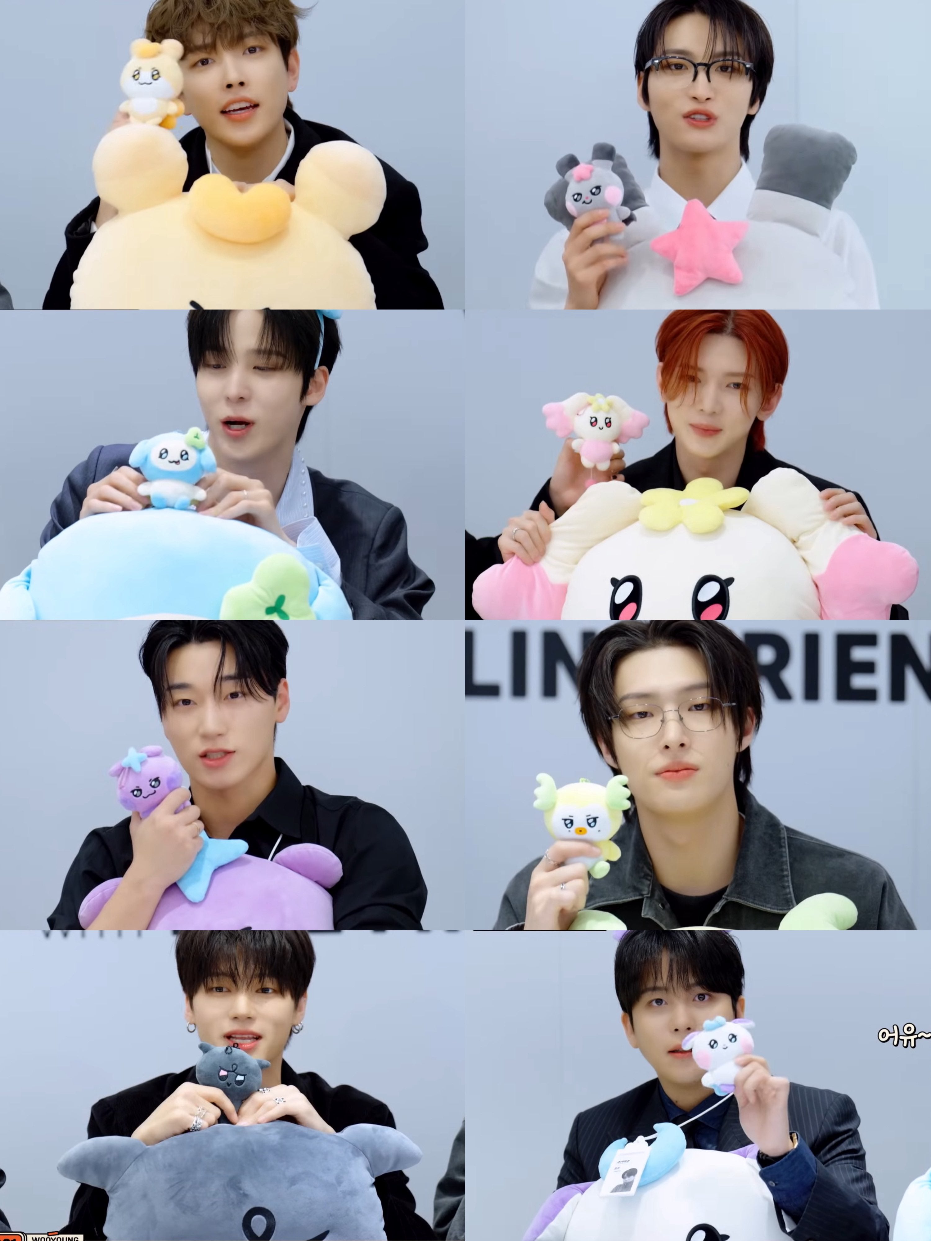 PHOTOCARD EVENT] ATEEZ MIGHTEEZ OFFICIAL MD PLUSH KEYRING – Dear