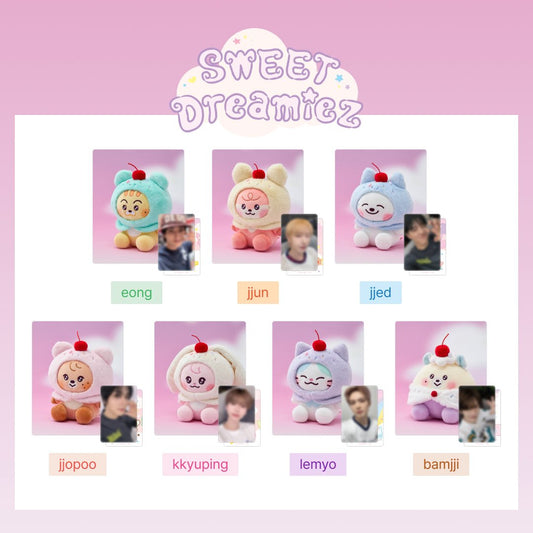 [PRE-ORDER] NCT DREAM SWEET Dreamiez POP-UP OFFICIAL MD SMALL SITTING PLUSH