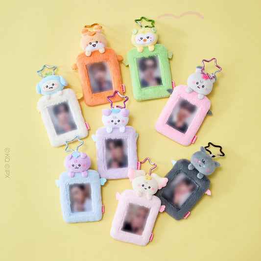 [PRE-ORDER] ATEEZ MIGHTEEZ Wonder Room POP-UP OFFICIAL MD PHOTOCARD HOLDER PLUSH KEYRING