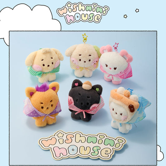 [PRE-ORDER] NCT WISH wishnini house POP-UP OFFICIAL MD SCARF PLUSH KEYRING
