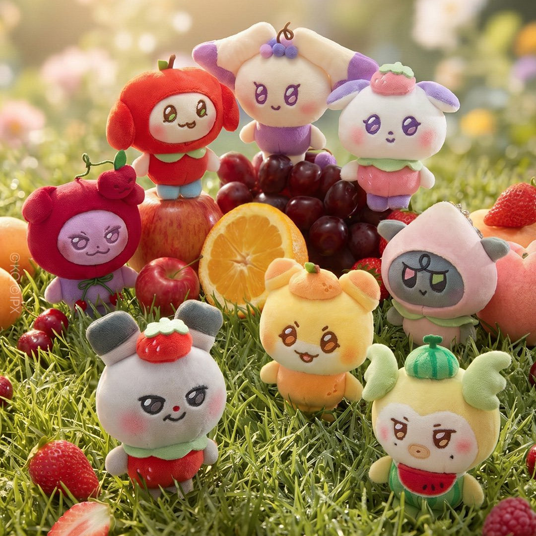 [PHOTOCARD EVENT] ATEEZ MIGHTEEZ Berry Breezy Fairy OFFICIAL MD FRUIT PLUSH KEYRING
