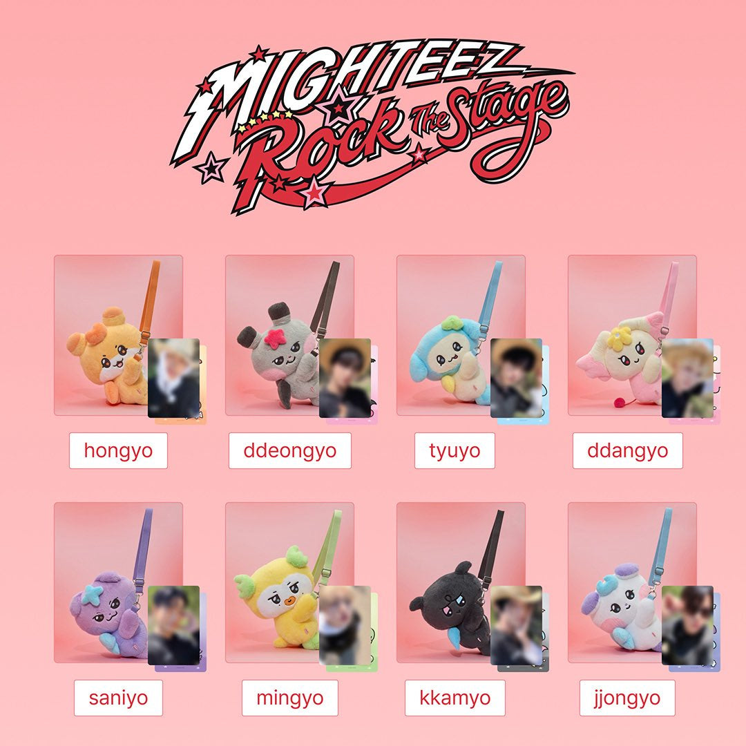 [PRE-ORDER EVENT] ATEEZ MIGHTEEZ Rock The Stage OFFICIAL MD PLUSH BAG