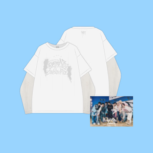 [PRE-ORDER est. January] Stray Kids <dominATE : celebrATE> POP-UP STORE OFFICIAL MD LAYERED LONG SLEEVE