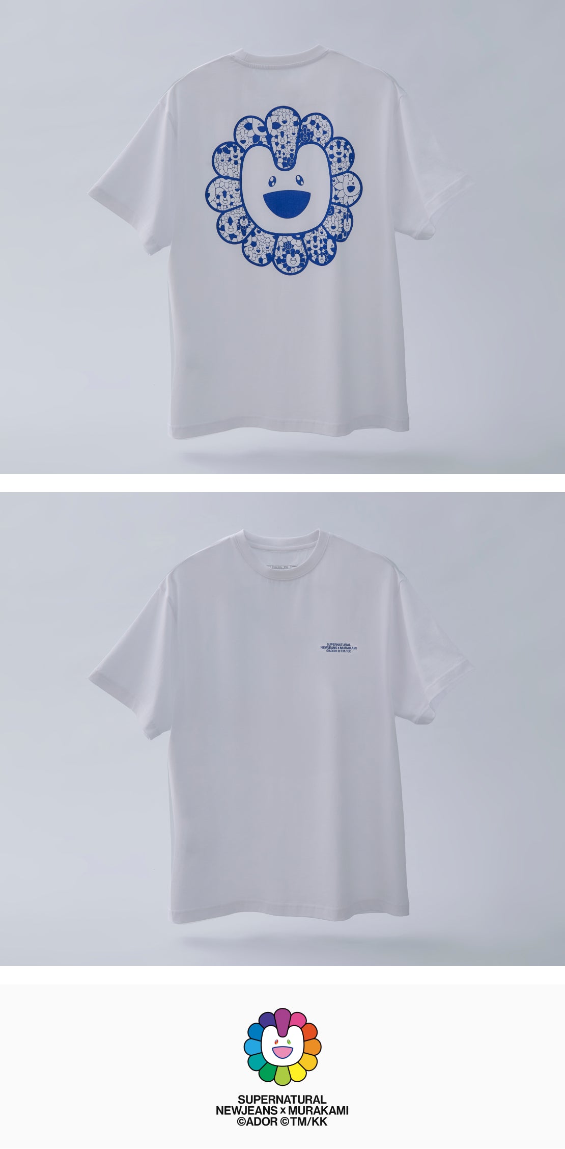 [PRE-ORDER] NewJeans Supernatural POP-UP NewJeans X MURAKAMI MD T-SHIRT