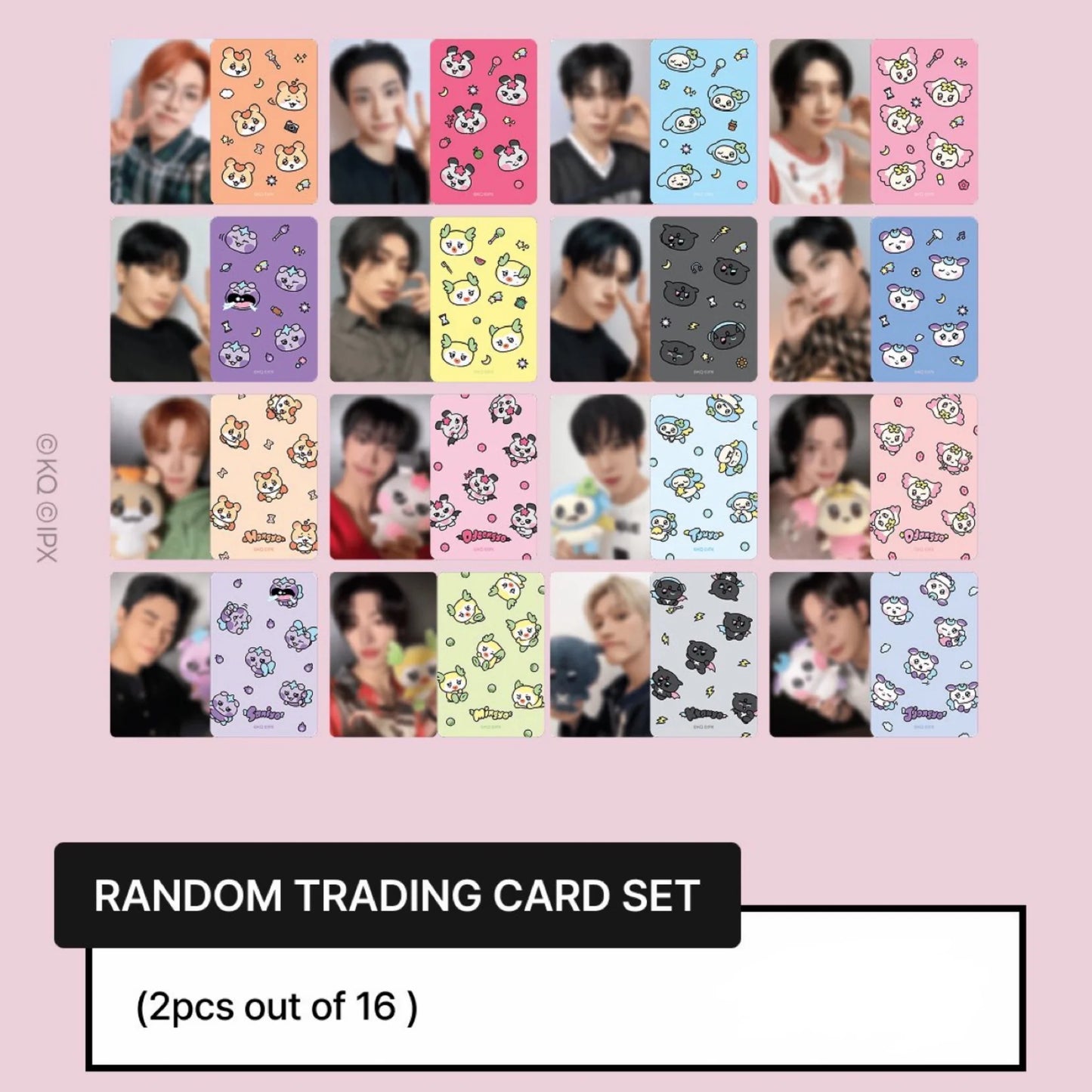 [PRE-ORDER] ATEEZ MIGHTEEZ POP-UP OFFICIAL MD RANDOM TRADING CARD SET