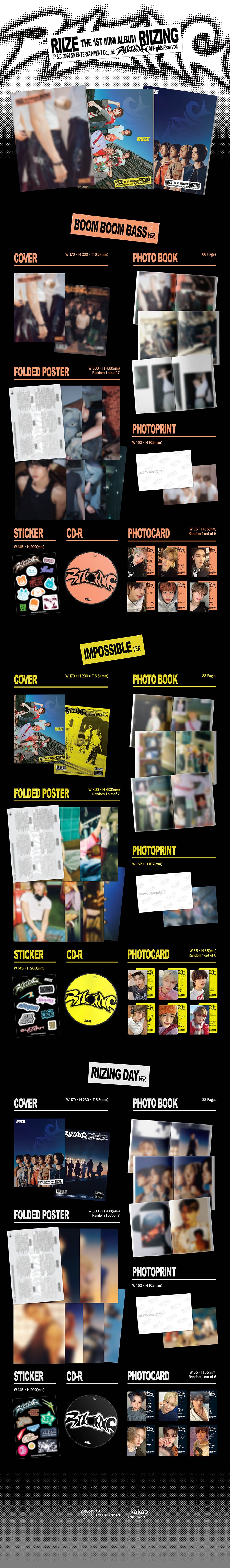 [PRE-ORDER BENEFIT] RIIZE 1ST MINI ALBUM RIIZING (Photo Book Ver.)