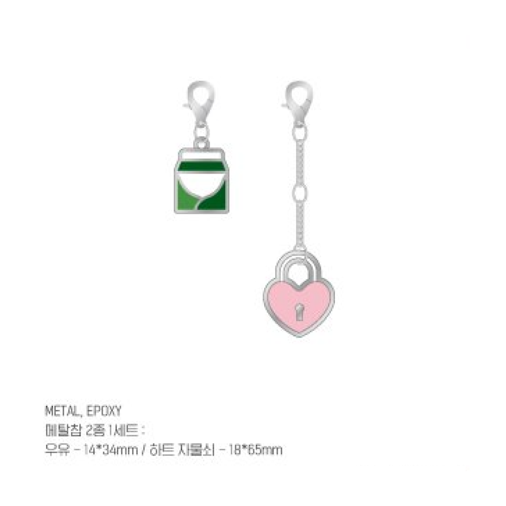 [PRE-ORDER] Love Next Door POP-UP OFFICIAL MD Metal Charm Set