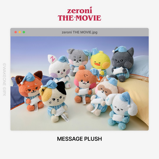 [PRE-ORDER] ZEROBASEONE Official MD zeroni POP-UP in SINSA MESSAGE PLUSH