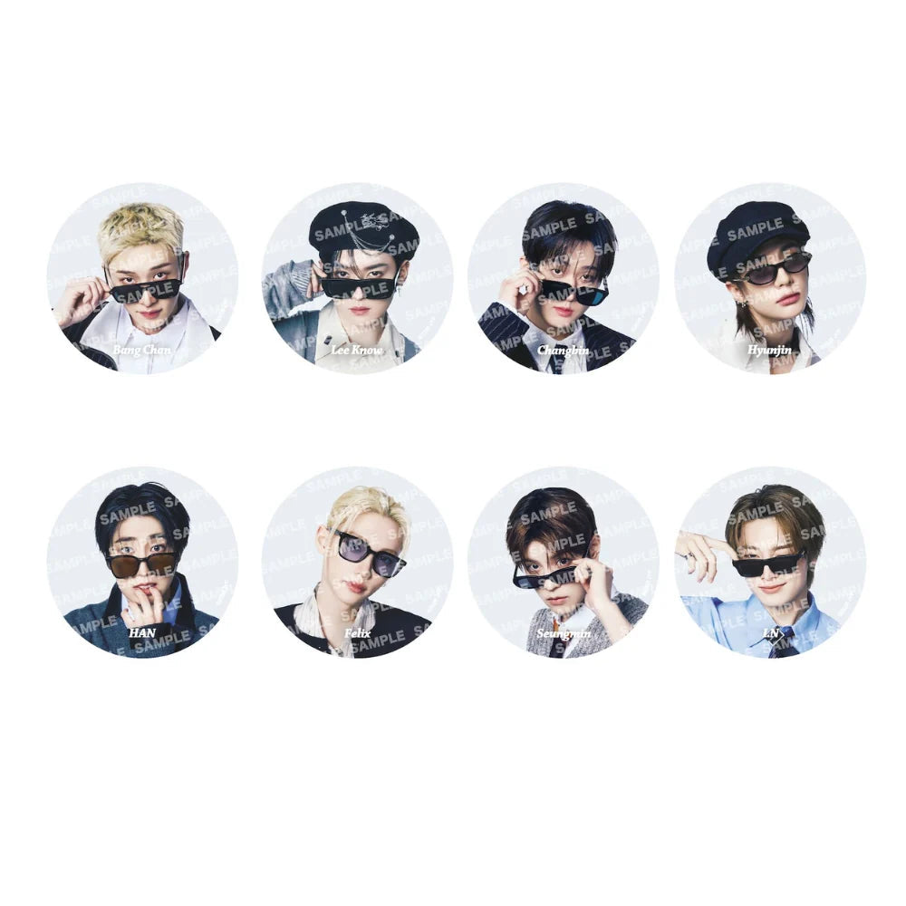 [PRE-ORDER BENEFIT] Stray Kids World Tour RUN IT JAPAN OFFICIAL MD PHOTO BADGE