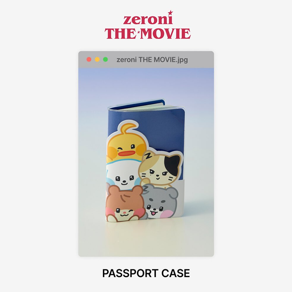 [PRE-ORDER] ZEROBASEONE Official MD zeroni POP-UP in SINSA PASSPORT CASE