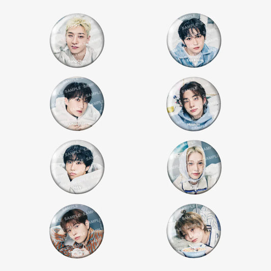 [PRE-ORDER EVENT] Stray Kids World Tour RUN IT JAPAN OFFICIAL MD PHOTO BADGE