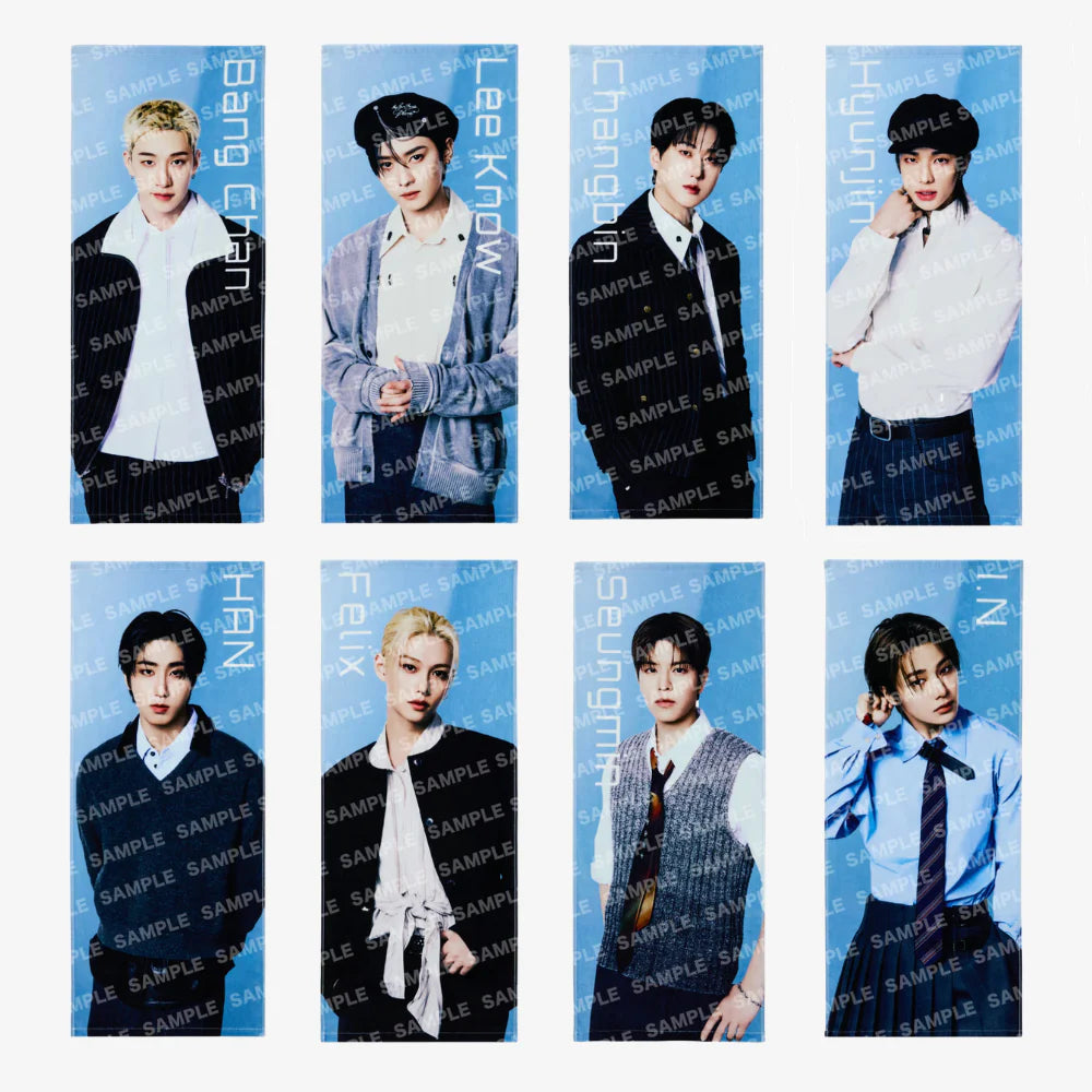 [PRE-ORDER EVENT] Stray Kids World Tour RUN IT JAPAN OFFICIAL MD PHOTO FACE TOWEL