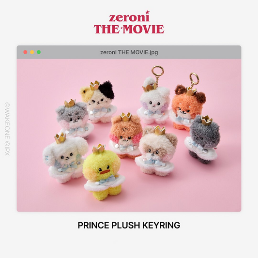 ZEROBASEONE Official MD zeroni POP-UP in SINSA PRINCE PLUSH KEYRING