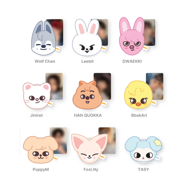 [PRE-ORDER EVENT] Stray Kids THIS & THAT POP-UP STORE OFFICIAL MD SKZOO PLUSH MAGNETIC HOLDER