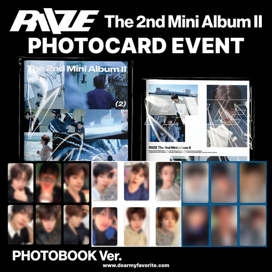 [PRE-ORDER BENEFIT] RIIZE 2nd Mini Album II (Photobook Ver.)