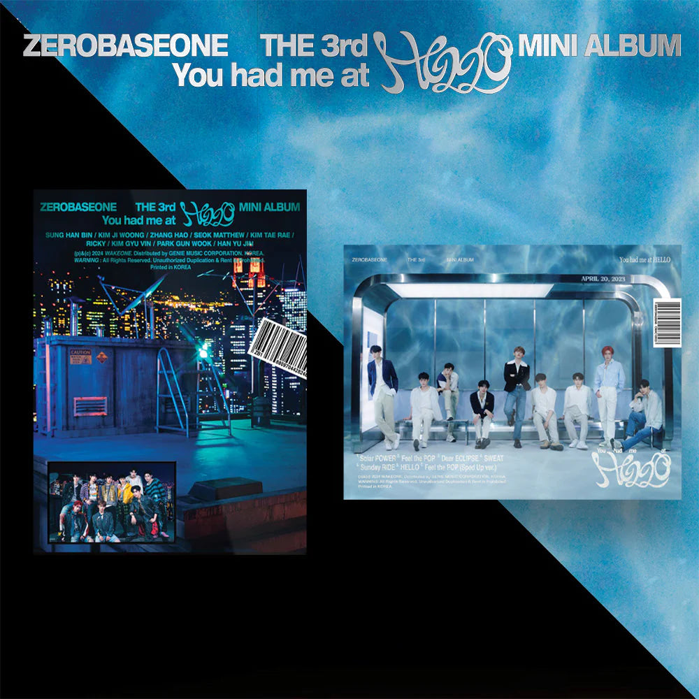 ZEROBASEONE 3RD MINI ALBUM You had me at HELLO