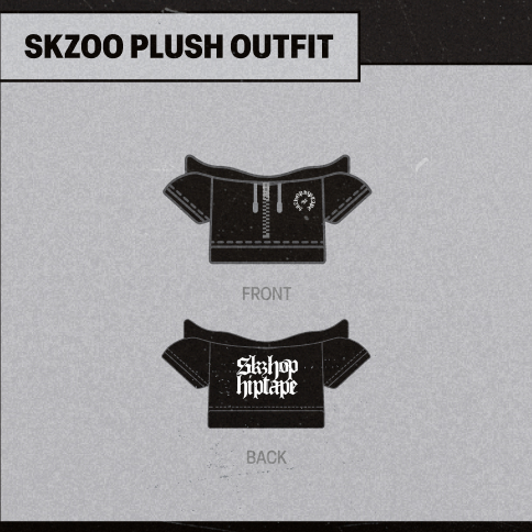 [PRE-ORDER EVENT] Stray Kids 合 (HOP) POP-UP STORE OFFICIAL MD SKZOO PLUSH OUTFIT