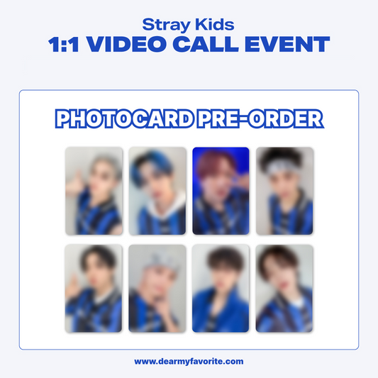 [PRE-ORDER] Stray Kids <KARMA> SW VIDEO CALL EVENT OFFICIAL PHOTOCARD