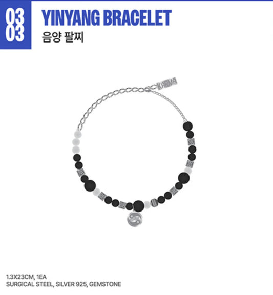 [PRE-ORDER] Stray Kids <KARMA> POP-UP STORE OFFICIAL MD YINYANG BRACELET