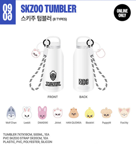 [PRE-ORDER] Stray Kids <KARMA> POP-UP STORE OFFICIAL MD SKZOO TUMBLER