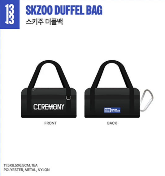 [PRE-ORDER] Stray Kids <KARMA> POP-UP STORE OFFICIAL MD SKZOO DUFFEL BAG