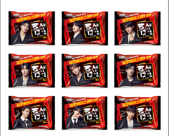 Teumsae Ramen X ZEROBASEONE Special Package + SELFIE PHOTO CARD