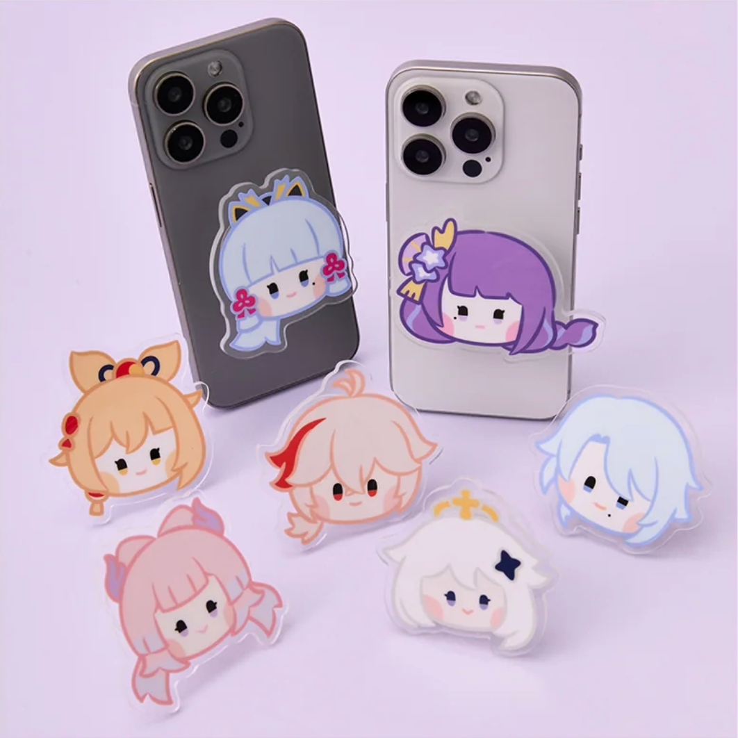 [PRE-ORDER] Genshin minini POP-UP Official Merch PHONE GRIP