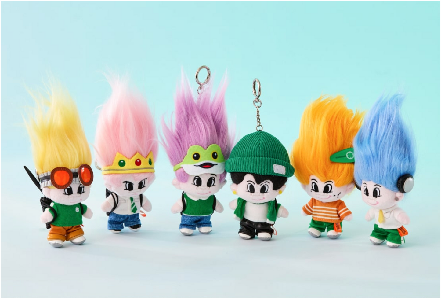 [PRE-ORDER EVENT] RIIZE X Good Luck Trolls OFFICIAL MD PLUSH DOLL KEYRING