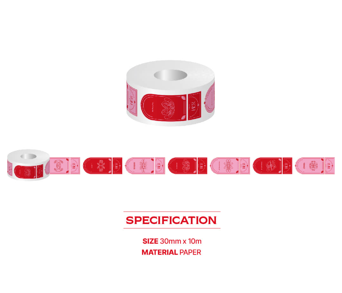 [PRE-ORDER EVENT] (G)I-DLE MINNIE HERS POP-UP STORE OFFICIAL MD MASKING TAPE