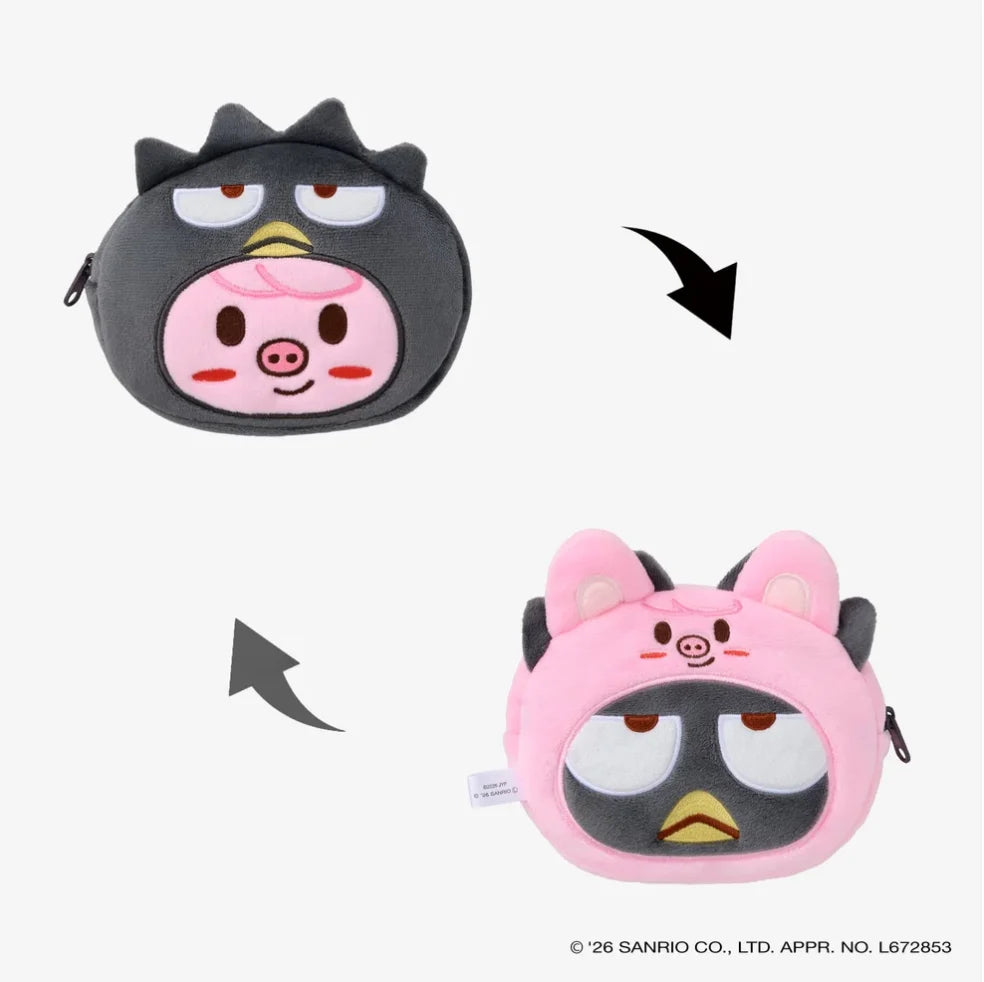 [PRE-ORDER BENEFIT] Stray Kids World Tour RUN IT JAPAN OFFICIAL MD SKZOO×SANRIO CHARACTERS REVERSIBLE POUCH