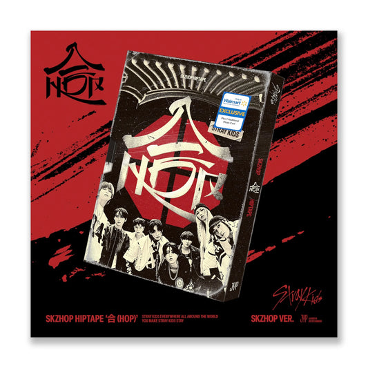 [PRE-ORDER] Stray Kids SKZHOP HIPTAPE 合 HOP SKZHOP ver. Standard Album (Walmart Exclusive)