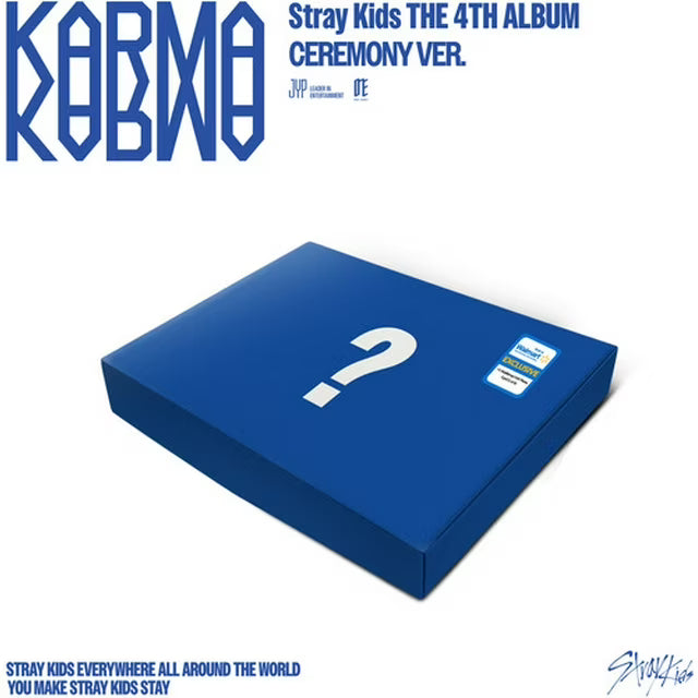 [PRE-ORDER] Stray Kids 4th Full Album KARMA (Walmart Exclusive)