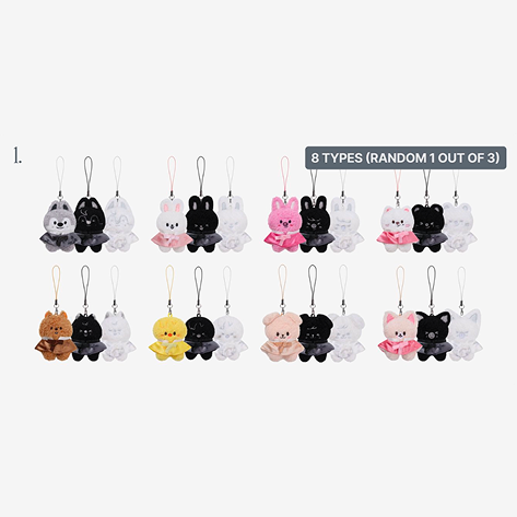 [PRE-ORDER EVENT] Stray Kids World Tour RUN IT SEOUL MD SKZOO SECRET PLUSH MICRO Ver.